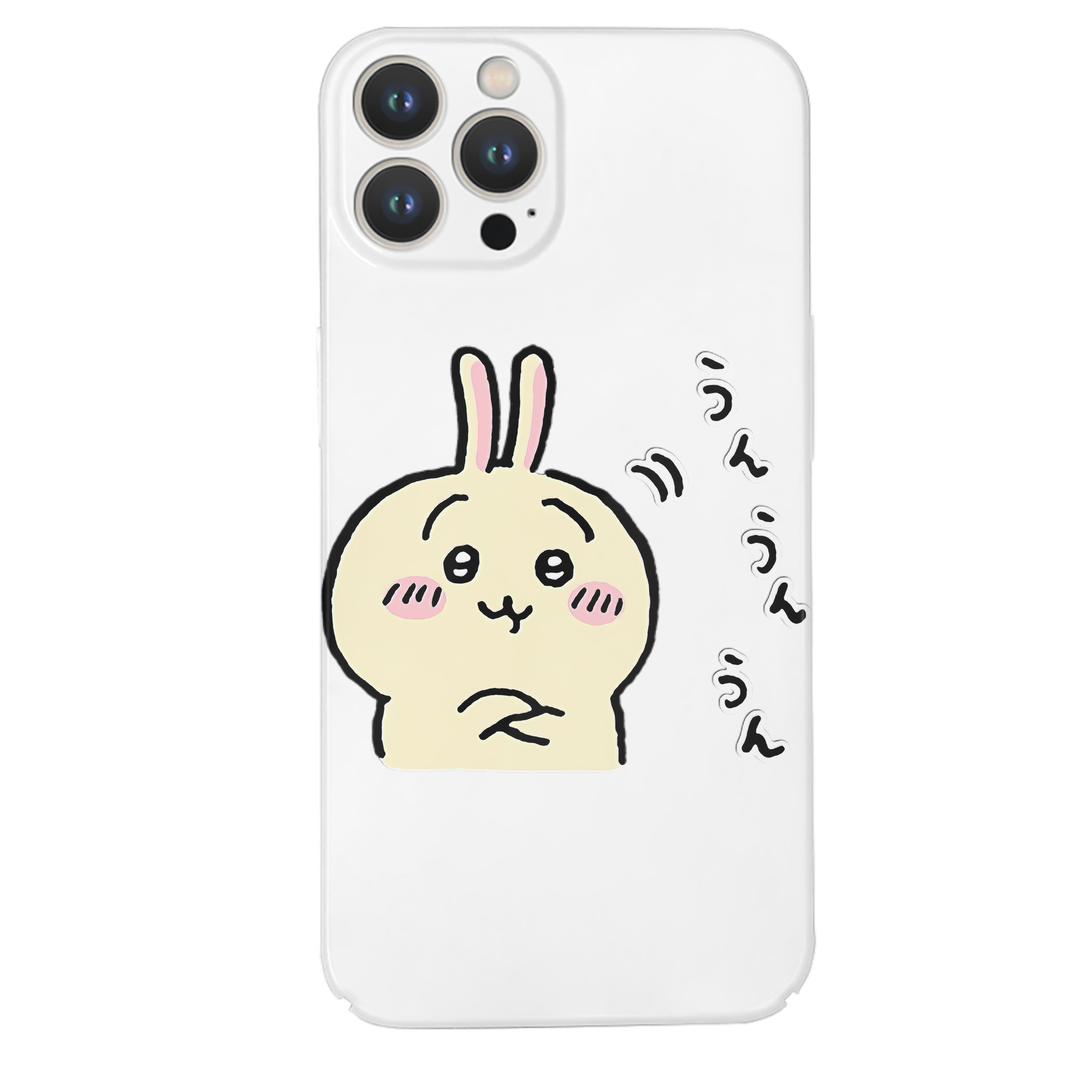 （画像用） ちいかわ うさぎ Chii-kawa usagi 【iPhone 14シリーズ対応】ハードケース